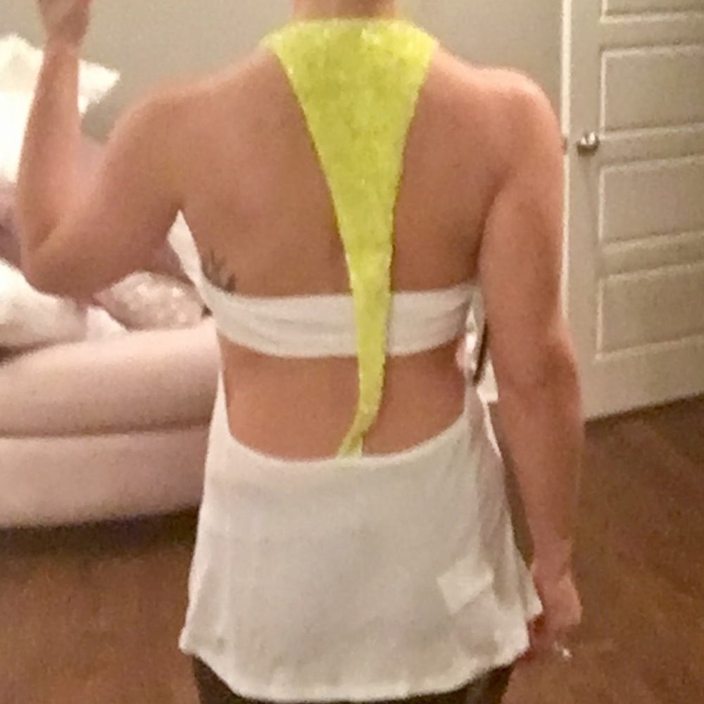 NWT Guess Sequin back party top small